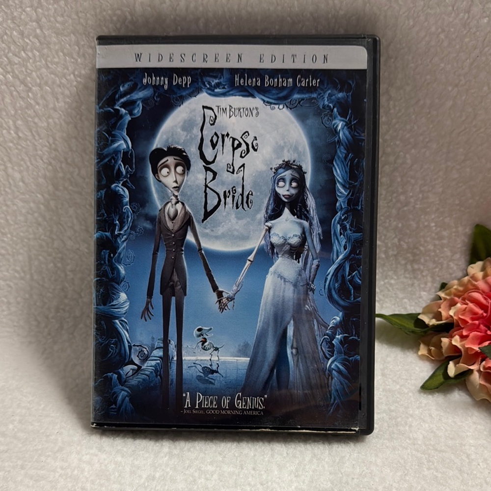 Tim Burton's Corpse Bride Widescreen DVD 2005 Warner Brothers